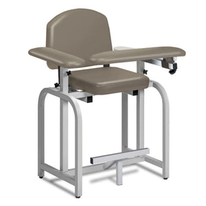 Clinton Industries Lab X Series Blood Drawing Chair with Padded Arms