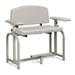 Clinton Industries Lab X Series Blood Drawing Chair with Straight Arms - sold by Dansons Medical -  manufactured by Clinton Industries (MM)