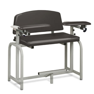 Clinton Industries Lab X Series Blood Drawing Chair with Padded Arms