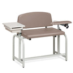 Clinton Industries Lab X Series Bariatric Blood Drawing Chair with Padded Flip Arms - sold by Dansons Medical -  manufactured by Clinton Industries (MM)