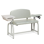 Clinton Industries Lab X Series Blood Drawing Chair with Padded Arms - sold by Dansons Medical -  manufactured by Clinton Industries (MM)