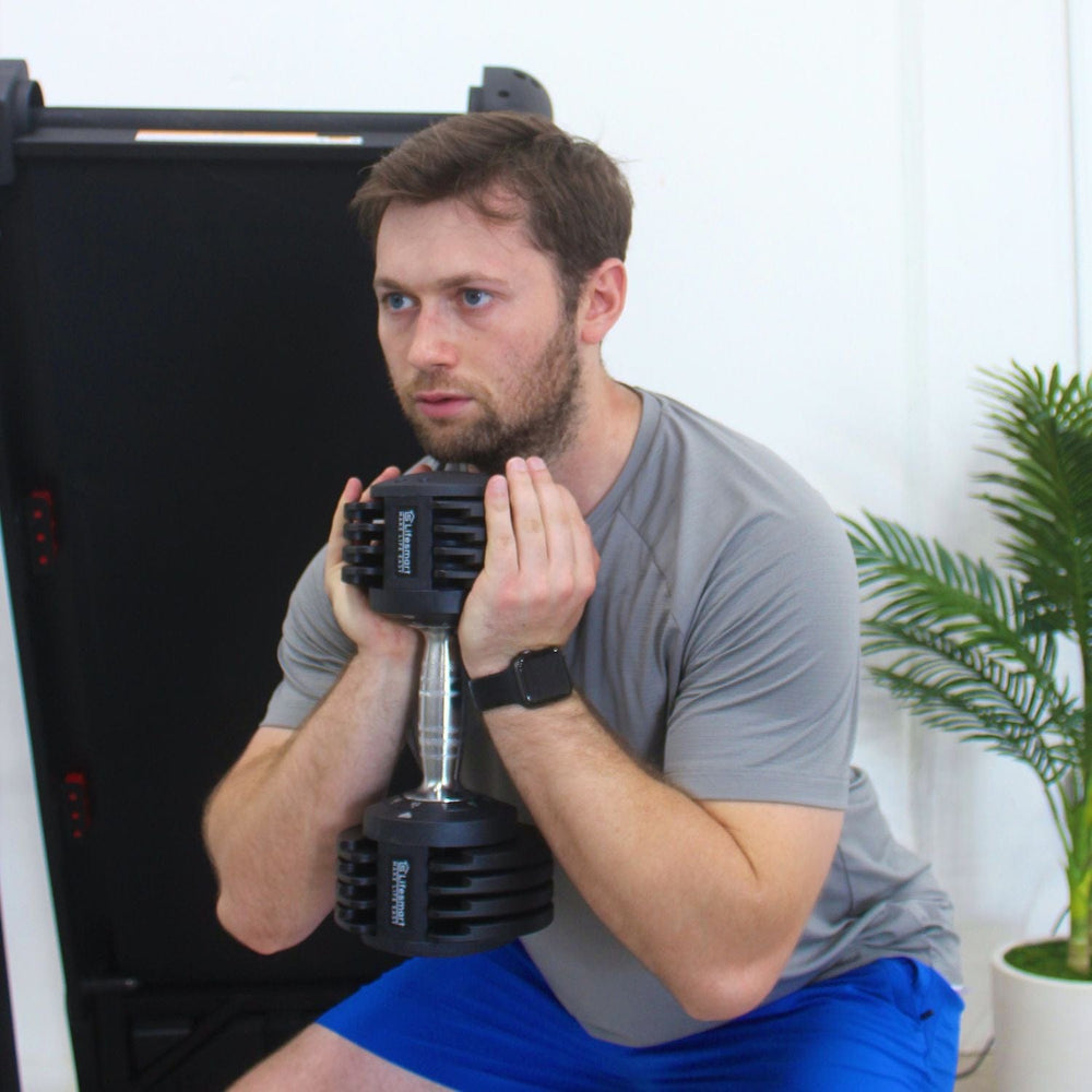 Lifesmart 25 lb. Adjustable Dumbbell - sold by Dansons Medical - Strength & Conditioning manufactured by Lifesmart (SCS)