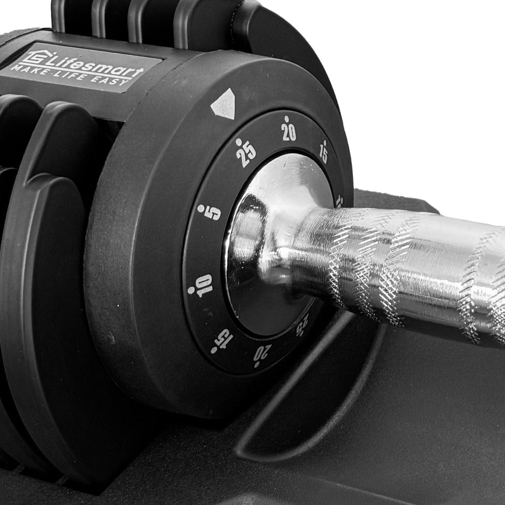 Lifesmart 25 lb. Adjustable Dumbbell - sold by Dansons Medical - Strength & Conditioning manufactured by Lifesmart (SCS)