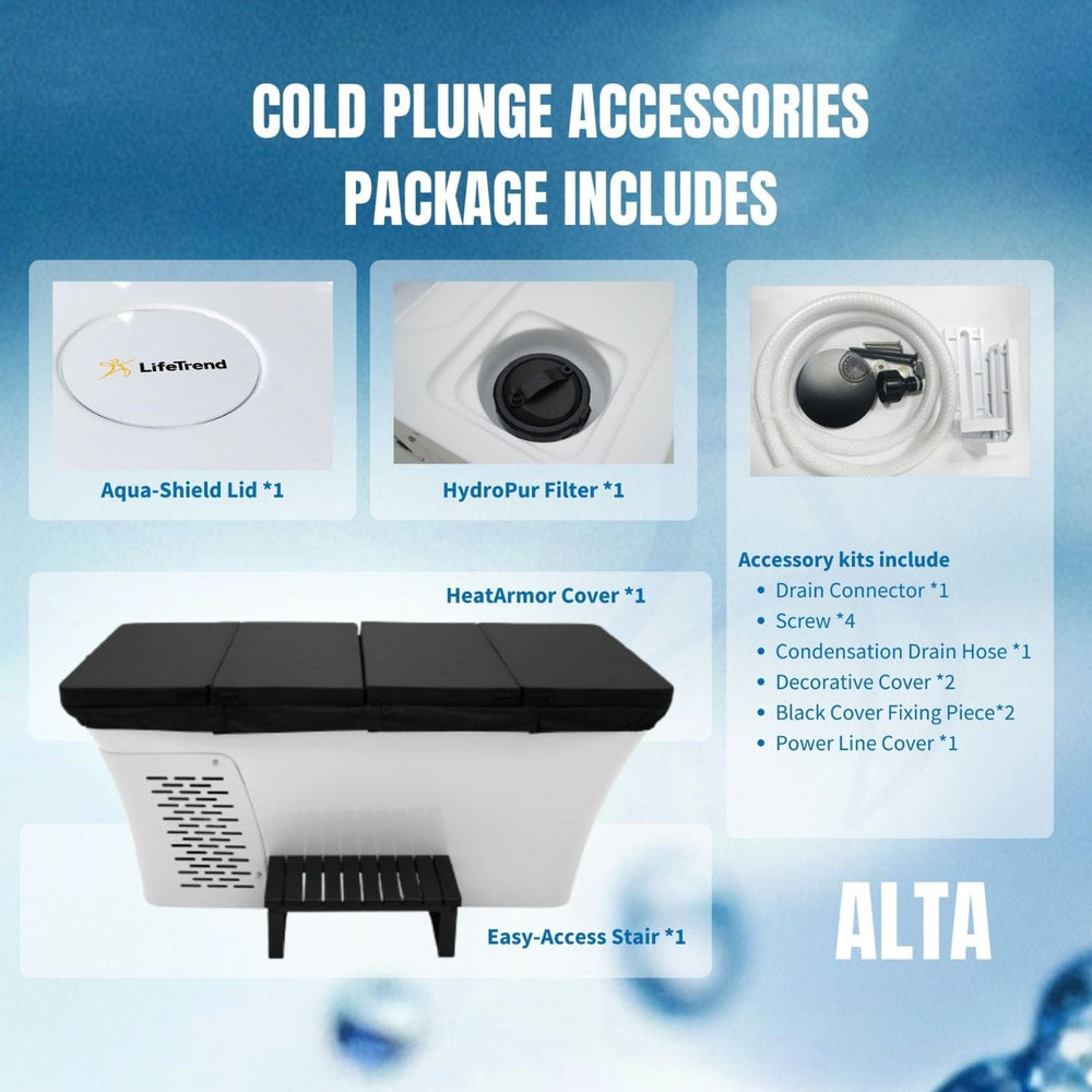 Lifesmart Alta 2-in-1 Hot & Cold Plunge - sold by Dansons Medical - Hot and Cold Tubs manufactured by Lifesmart (SCS)