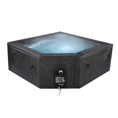 Lifesmart EZLIFE Cabo 4-5 Person Cut Corner Eco Foam Hot Tub - sold by Dansons Medical - Hot and Cold Tubs manufactured by Lifesmart (SCS)