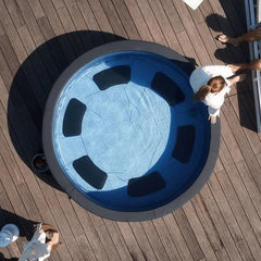Lifesmart EZLIFE Alba 7-Person Round Eco Foam Hot Tub - sold by Dansons Medical - Hot and Cold Tubs manufactured by Lifesmart (SCS)