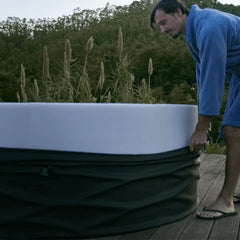 Lifesmart EZLIFE Alba 7-Person Round Eco Foam Hot Tub - sold by Dansons Medical - Hot and Cold Tubs manufactured by Lifesmart (SCS)