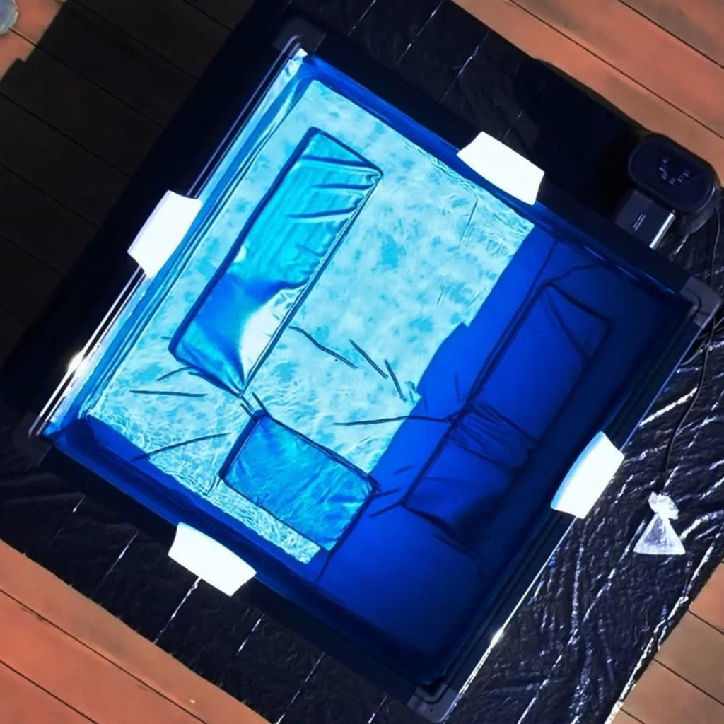 Lifesmart EZLIFE Sanibel 6-Person Square Panel Eco Foam Hot Tub