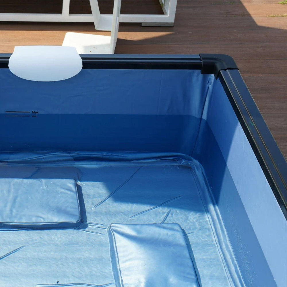 Lifesmart EZLIFE Sanibel 6-Person Square Panel Eco Foam Hot Tub - sold by Dansons Medical - Hot and Cold Tubs manufactured by Lifesmart (SCS)