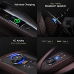 Lifesmart R9775EBLK 4D Dual Core Faux Leather Massage Chair