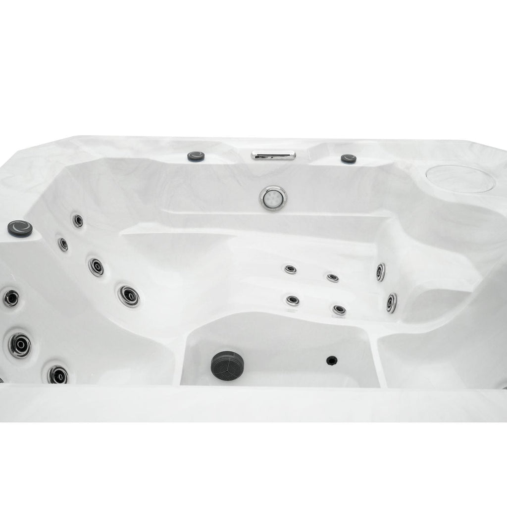 Lifesmart Sierra 3-Person Hot & Cold Tub Combo