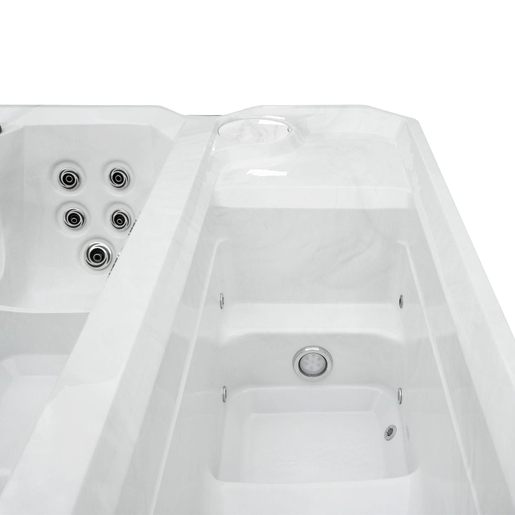Lifesmart Sierra 3-Person Hot & Cold Tub Combo