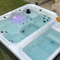 Lifesmart Sierra 3-Person Hot & Cold Tub Combo - sold by Dansons Medical - Hot and Cold Tubs manufactured by Lifesmart (SCS)