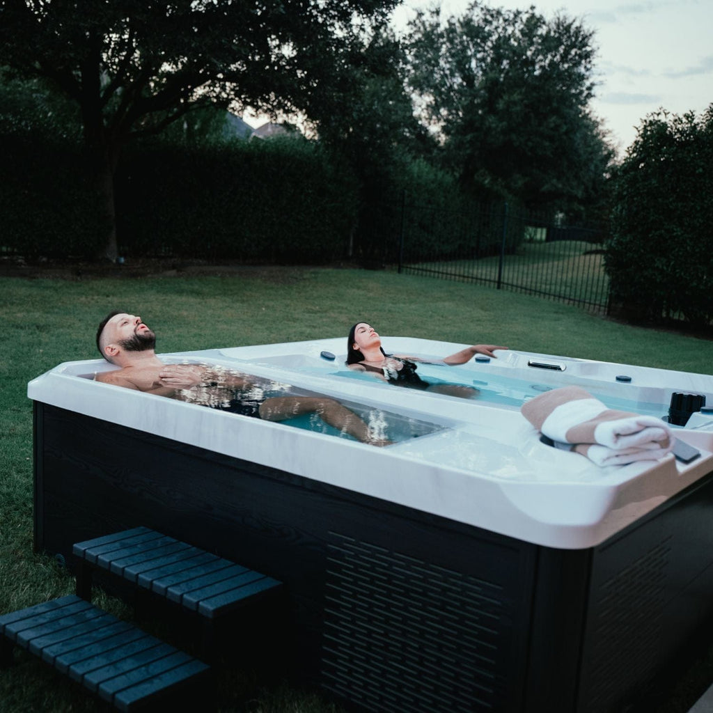 Lifesmart Sierra 3-Person Hot & Cold Tub Combo