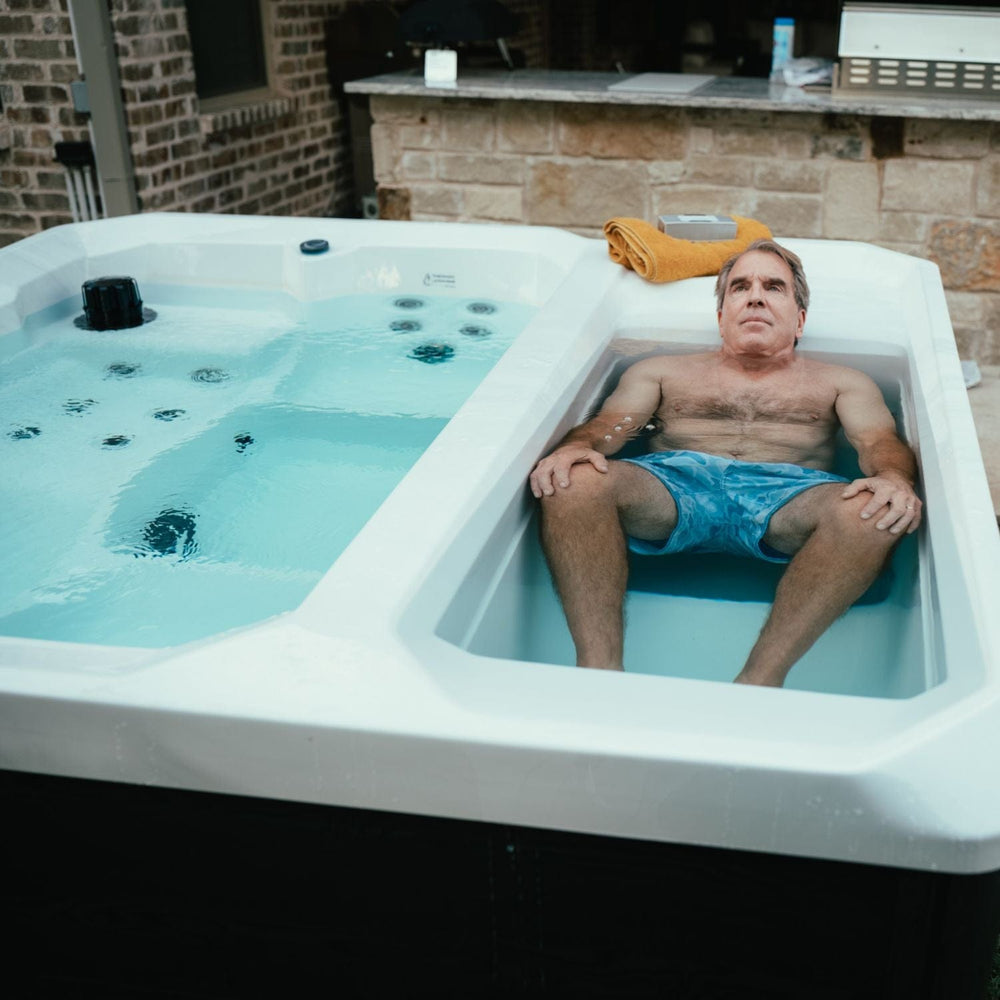 Lifesmart Sierra 3-Person Hot & Cold Tub Combo - sold by Dansons Medical - Hot and Cold Tubs manufactured by Lifesmart (SCS)