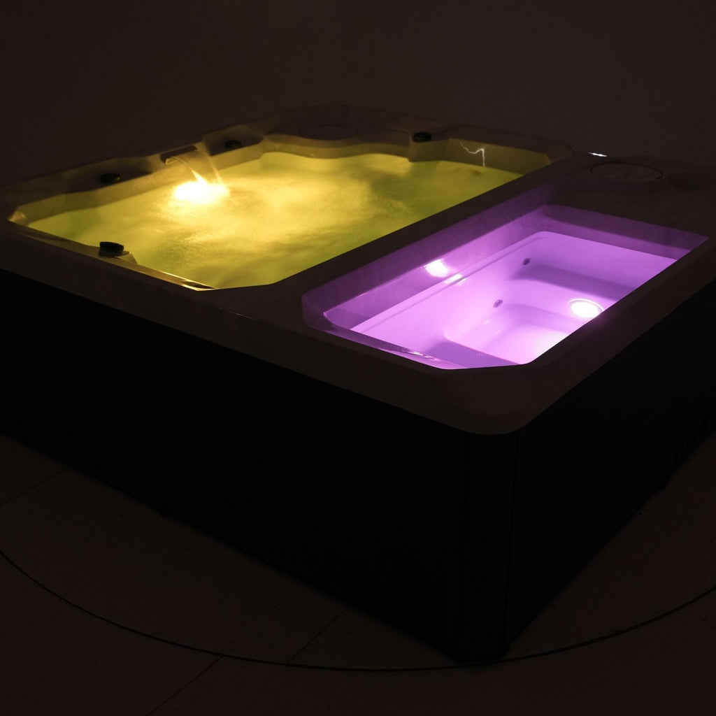 Lifesmart Sierra 3-Person Hot & Cold Tub Combo