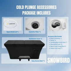 Lifesmart SnowBird 2-in-1 Hot & Cold Plunge - sold by Dansons Medical - Hot and Cold Tubs manufactured by Lifesmart (SCS)