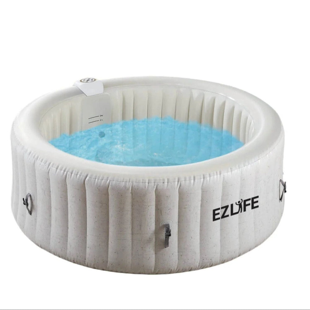 Lifesmart 4-Person Inflatable Round Hot Tub - sold by Dansons Medical - Hot and Cold Tubs manufactured by Lifesmart (SCS)