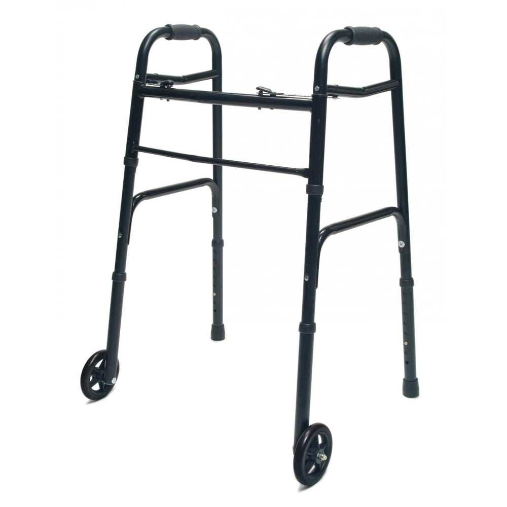 Lumex ColorSelect Adult Walker with Wheels - sold by Dansons Medical - Canes and Walking Sticks manufactured by Graham Field