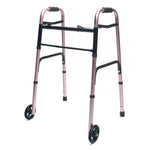 Lumex ColorSelect Adult Walker with Wheels - sold by Dansons Medical - Canes and Walking Sticks manufactured by Graham Field