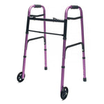 Lumex ColorSelect Adult Walker with Wheels - sold by Dansons Medical - Canes and Walking Sticks manufactured by Graham Field