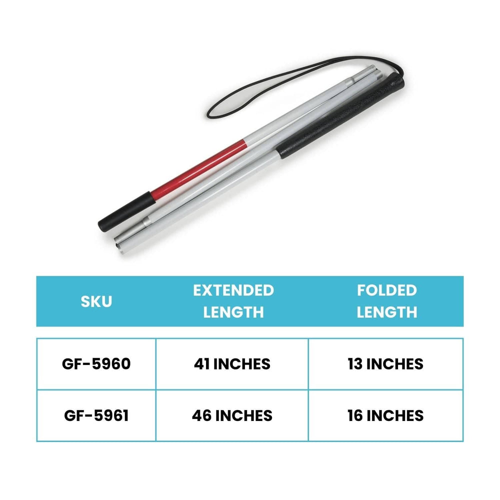 Lumex Folding Blind Canes - sold by Dansons Medical -  manufactured by Graham Field