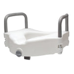 Lumex Locking Raised Toilet Seat With Removable Armrests, Non-Retail Packaging - sold by Dansons Medical -  manufactured by Graham Field