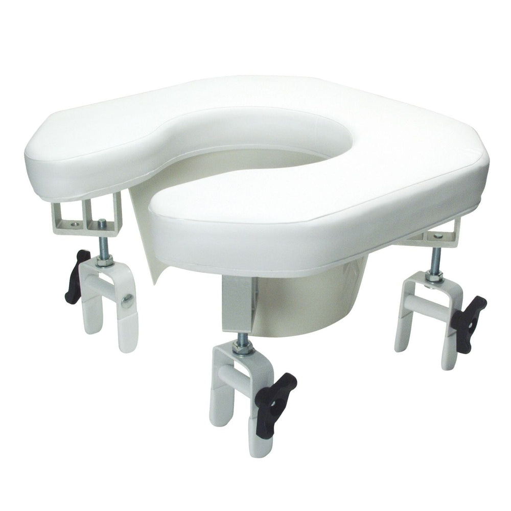 Lumex Multi-Position Open Padded Raised Toilet - sold by Dansons Medical -  manufactured by Graham Field