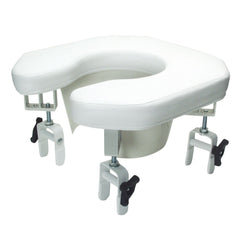 Lumex Multi-Position Open Padded Raised Toilet - sold by Dansons Medical -  manufactured by Graham Field
