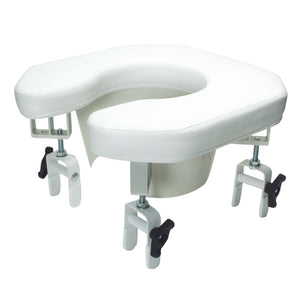 Lumex Multi-Position Open Padded Raised Toilet - sold by Dansons Medical -  manufactured by Graham Field