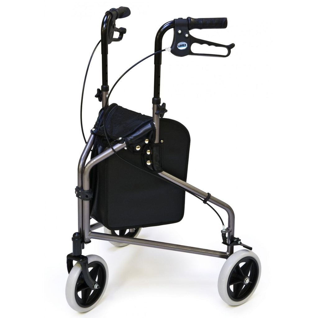 Lumex 3-Wheel Cruiser Rollator Walker - sold by Dansons Medical - manufactured by Graham Field