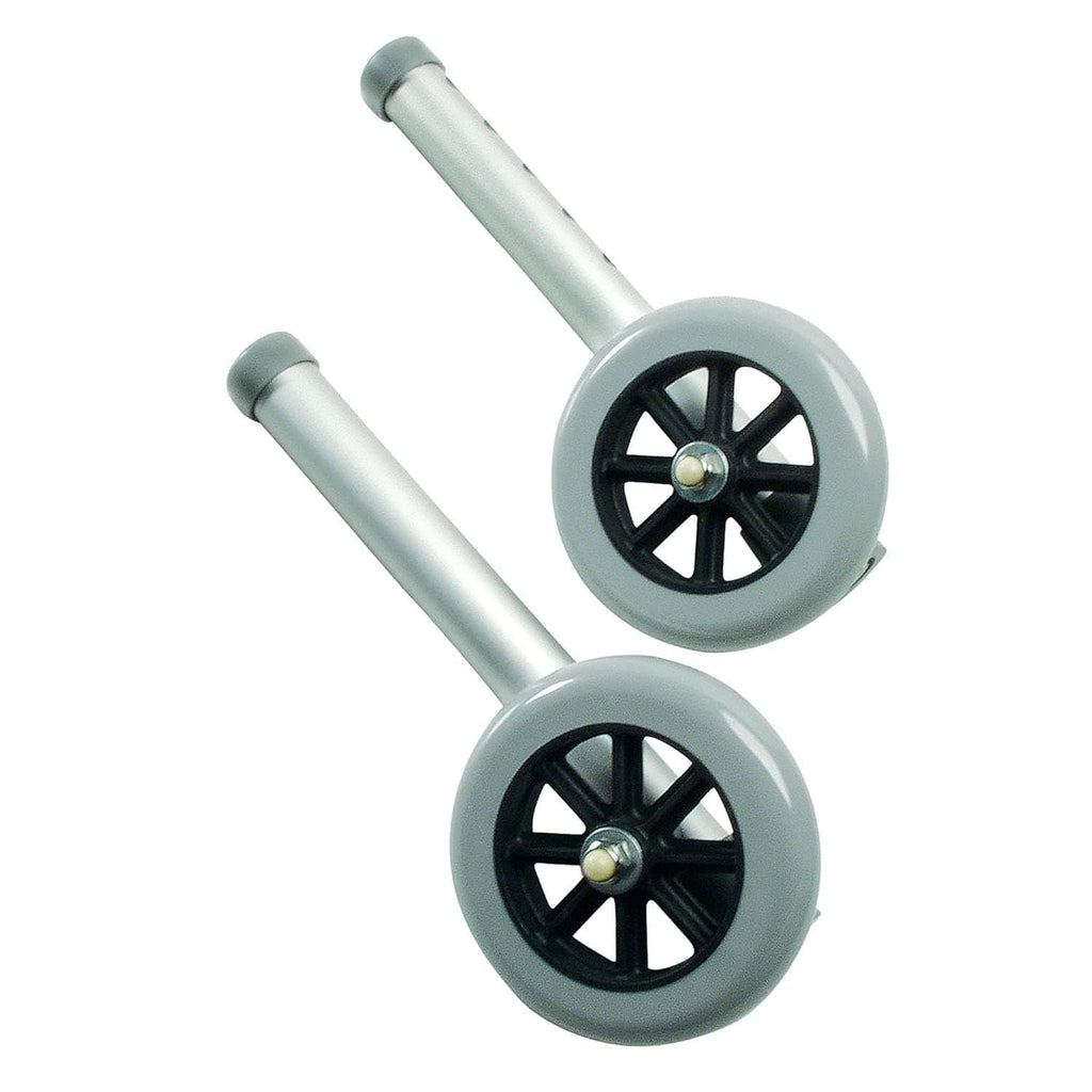 Lumex Auto-Stop 5 inch Wheels - sold by Dansons Medical - Walking Aids Parts & Accessories manufactured by Graham Field