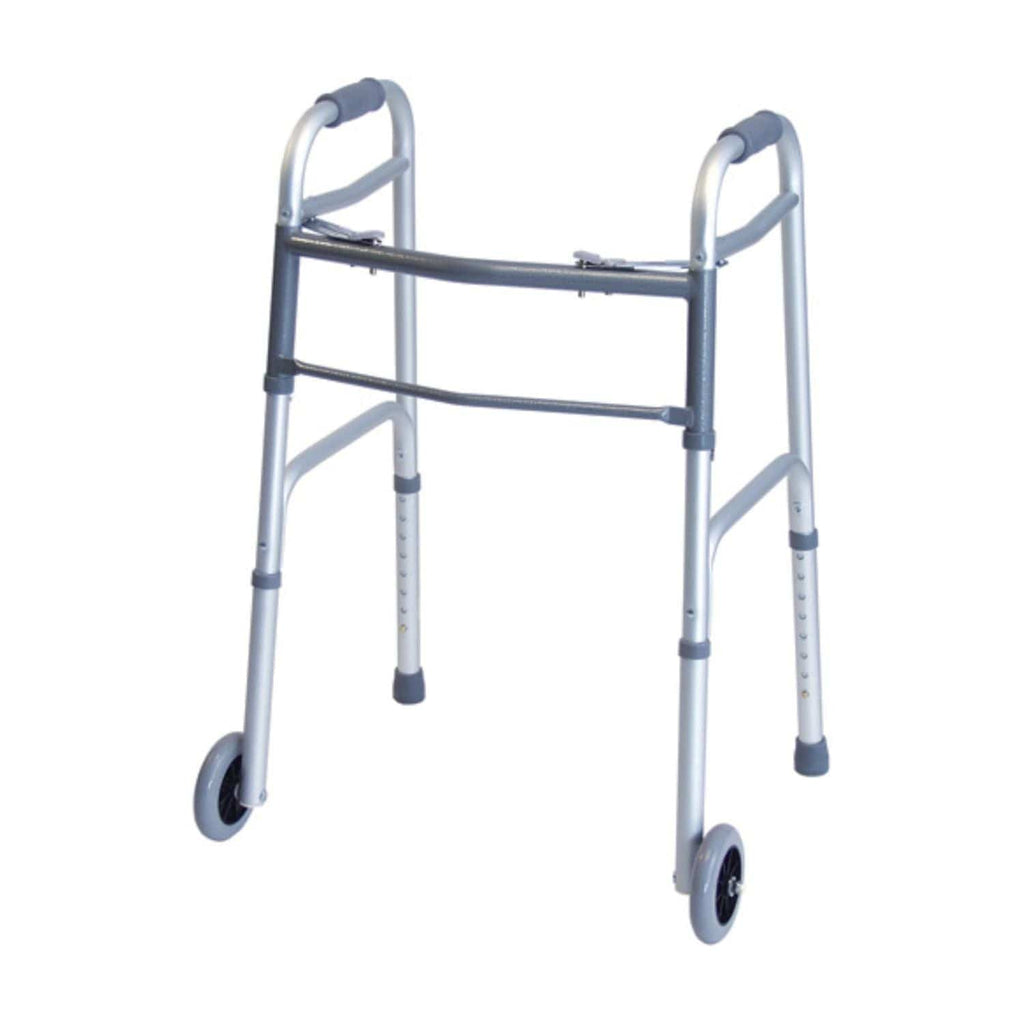 Lumex Everyday Dual Release Walkers with Wheels - Adult - sold by Dansons Medical - Canes and Walking Sticks manufactured by Graham Field