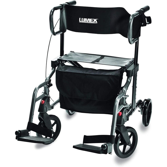 Lumex HybridLX Rollator Transport Chair