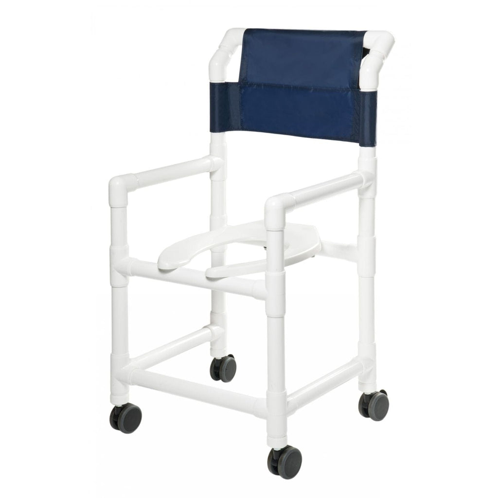 Lumex PVC Shower Commode Chair