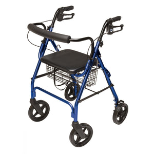 Lumex Walkabout Four-Wheel Contour Deluxe Rollator - sold by Dansons Medical - manufactured by Graham Field