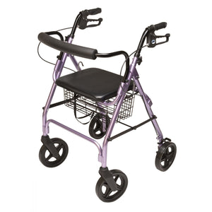 Lumex Walkabout Four-Wheel Contour Deluxe Rollator - sold by Dansons Medical - manufactured by Graham Field