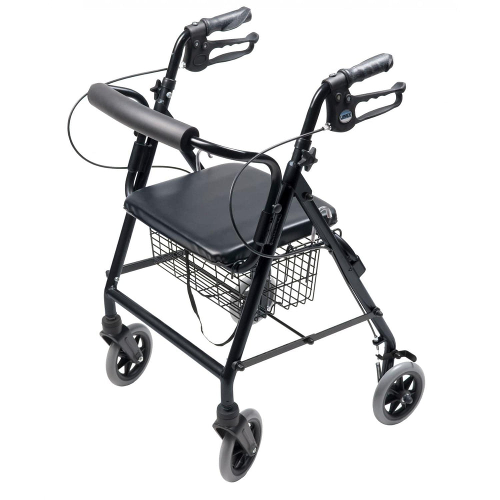 Lumex Walkabout Four-Wheel Hemi Rollator- sold by Dansons Medical - manufactured by Graham Field