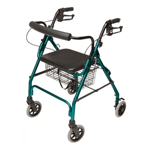 Lumex Walkabout Lite Four-Wheel Rollator - sold by Dansons Medical - manufactured by Graham Field