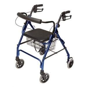 Lumex Walkabout Lite Four-Wheel Rollator - sold by Dansons Medical - manufactured by Graham Field