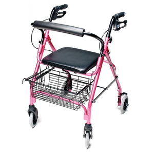 Lumex Walkabout Lite Four-Wheel Rollator - sold by Dansons Medical - manufactured by Graham Field