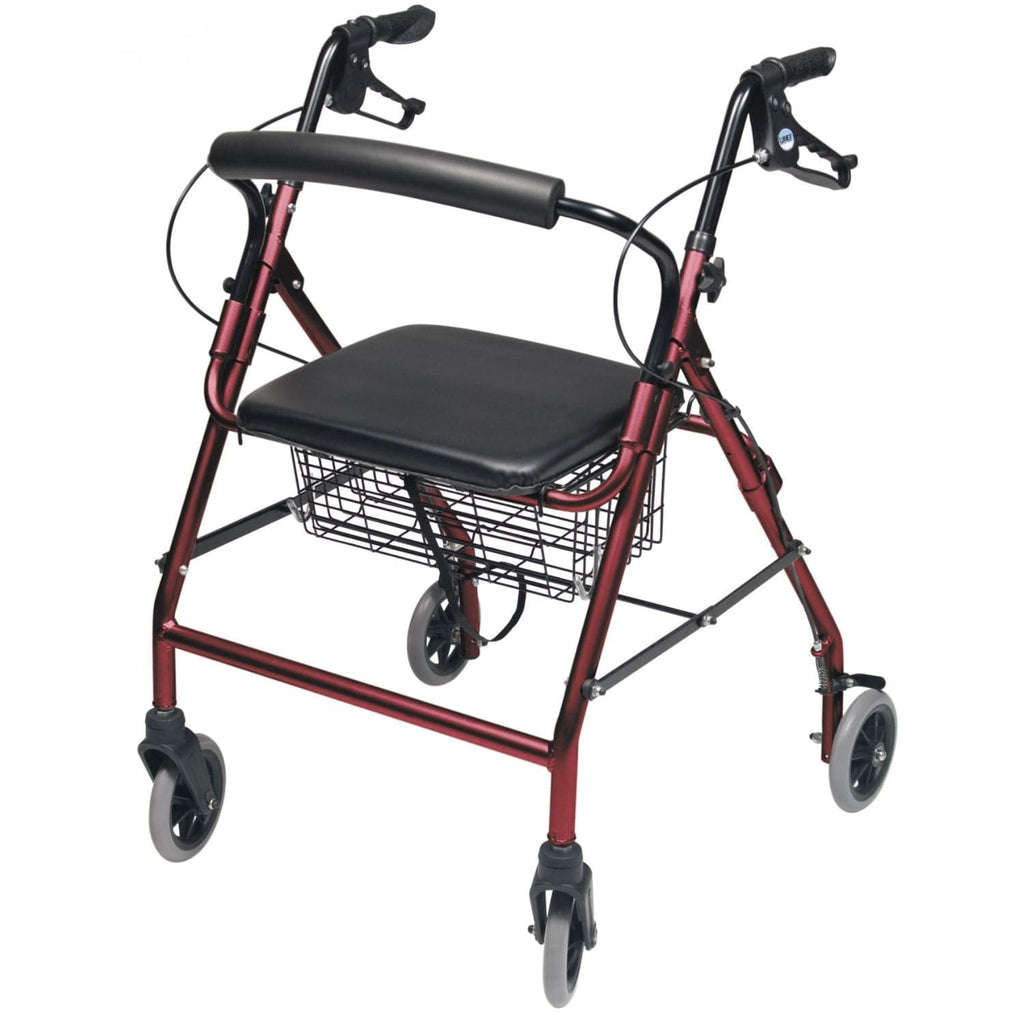 Lumex Walkabout Four-Wheel Hemi Rollator- sold by Dansons Medical - manufactured by Graham Field