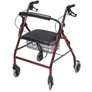 Lumex Walkabout Four-Wheel Hemi Rollator- sold by Dansons Medical - manufactured by Graham Field