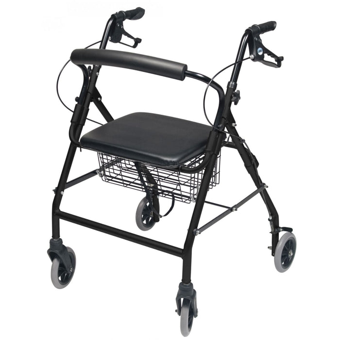 Lumex Walkabout Wide Four-Wheel Rollator