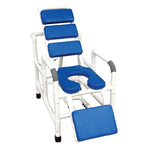 MJM International 100 Series Reclining Shower Chair with Total Padding