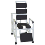 MJM International 100 Series Reclining Shower Chair with Total Padding