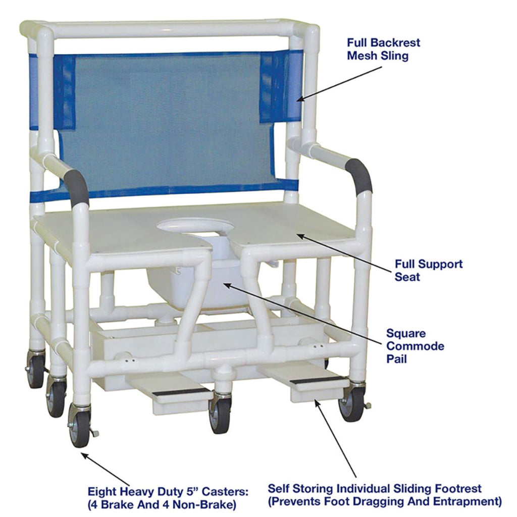 MJM International Bariatric Shower Chair