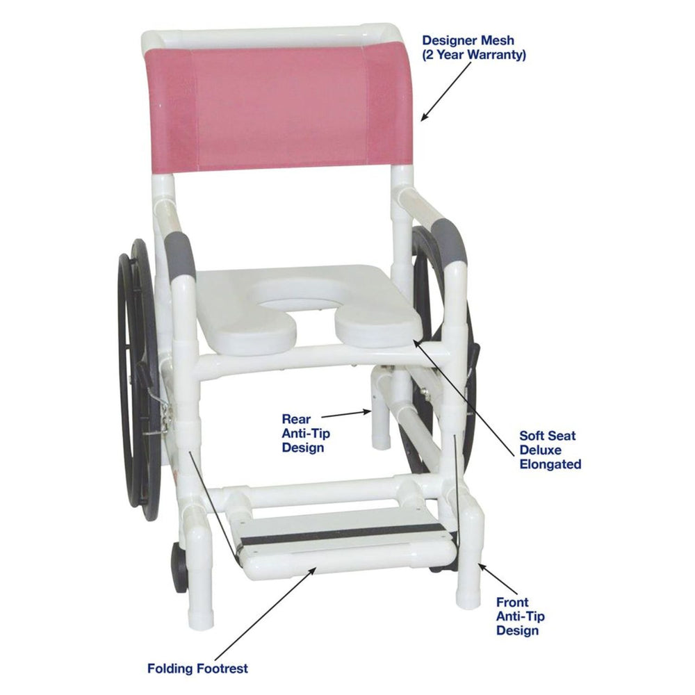 MJM International Multi-Purpose Shower and Transfer Chair