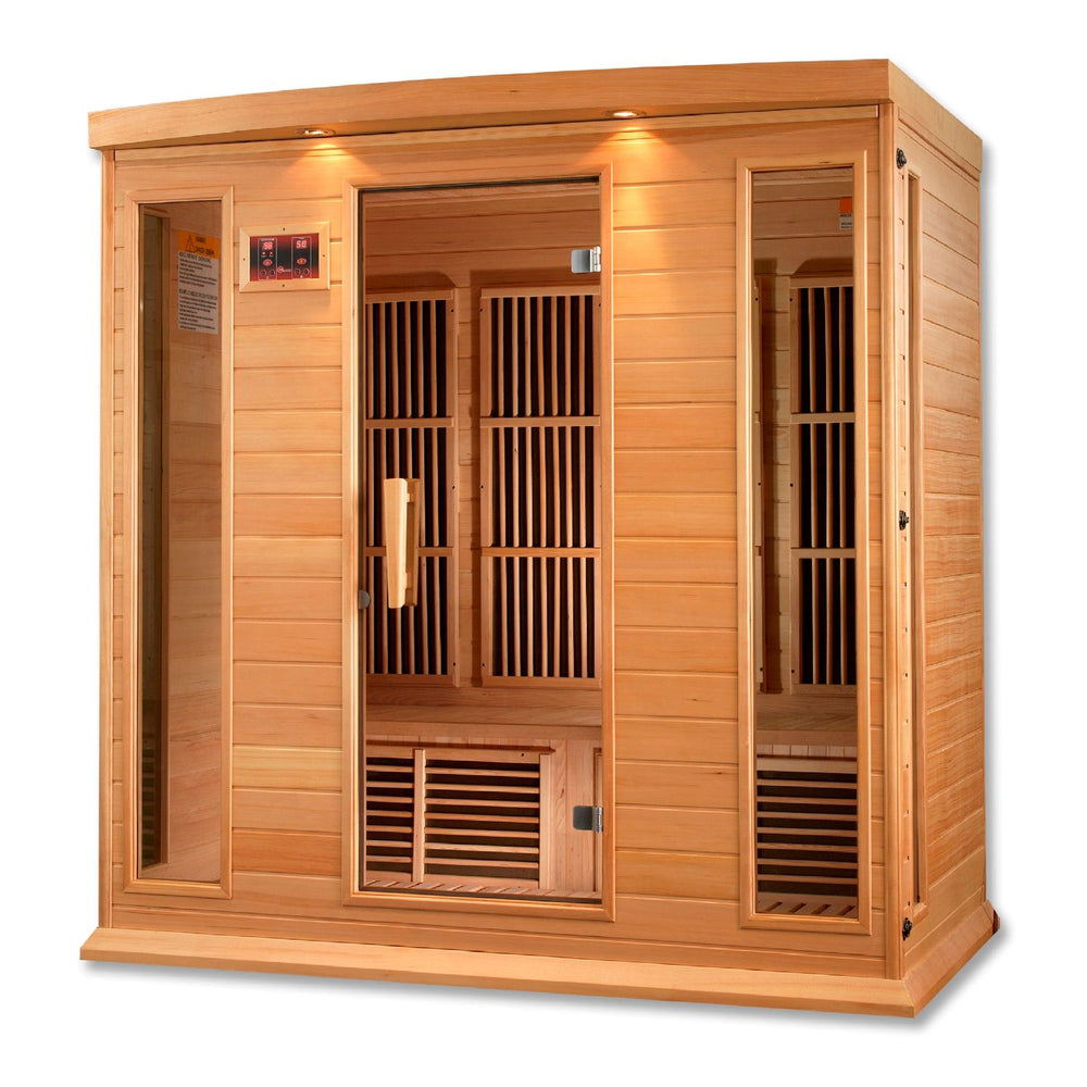 Golden Designs Maxxus 4-Person Low EMF FAR Infrared Sauna, a Saunas by Golden Designs (SCS) available at Dansons Medical
