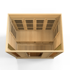 Golden Designs Maxxus 4-Person Low EMF FAR Infrared Sauna, a Saunas by Golden Designs (SCS) available at Dansons Medical
